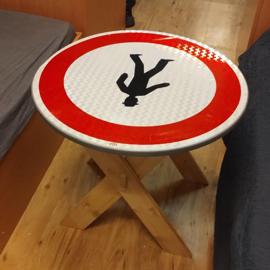 traffic sign table