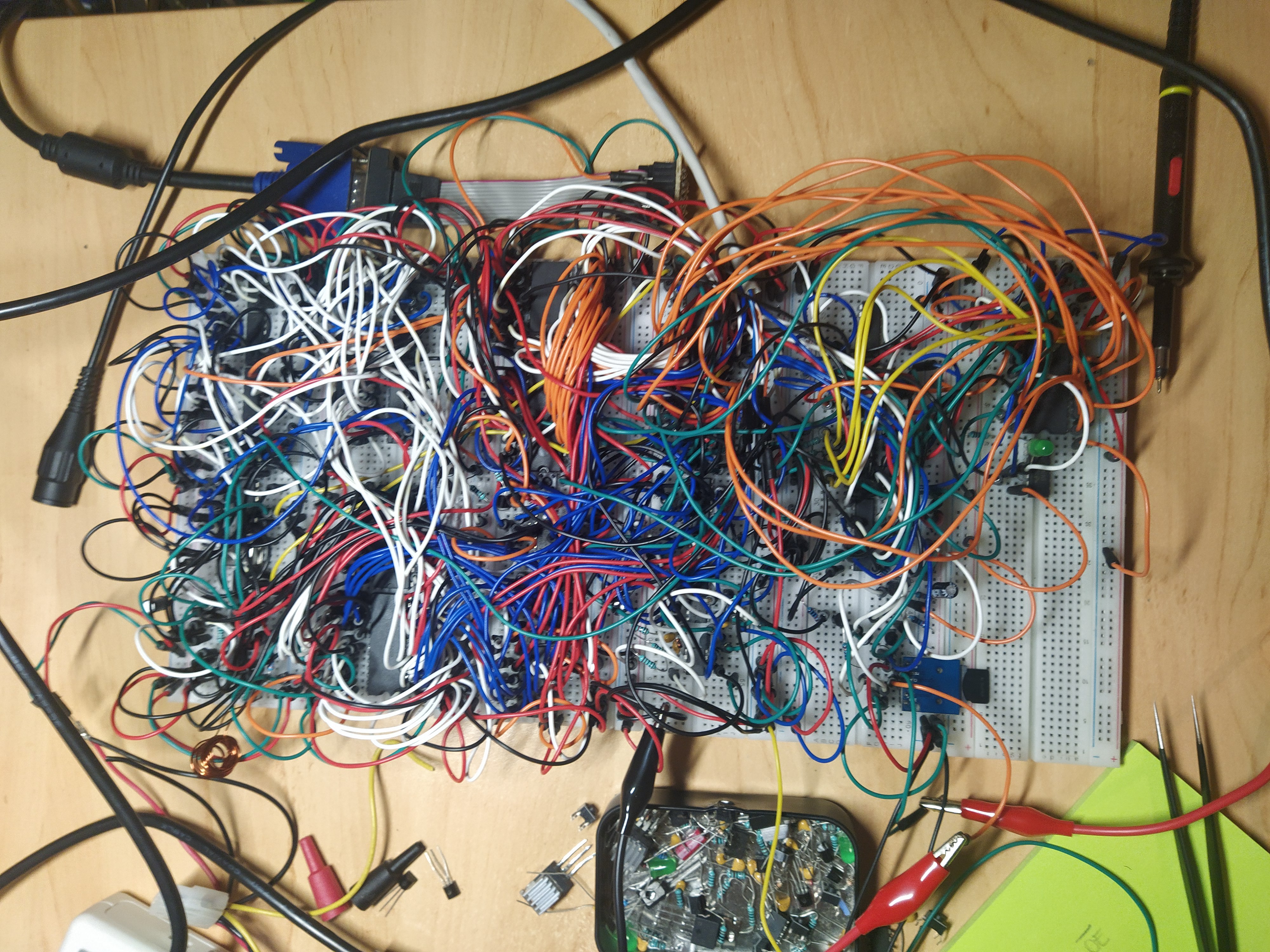 Current state of the build